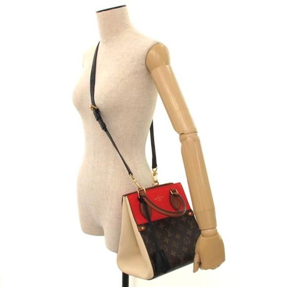 Louis Vuitton Monogram Fold Tote PM Calf Leather Shoulder Bag - Picture 8 of 8